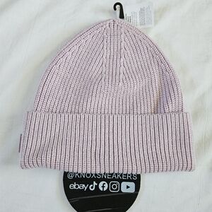 Lululemon Ribbed Marino Wool-Blend Knit Beanie H1PN Pink Adult Size L/XL